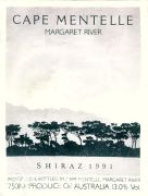 Margaret River_Cape Mentelle_shiraz 1991